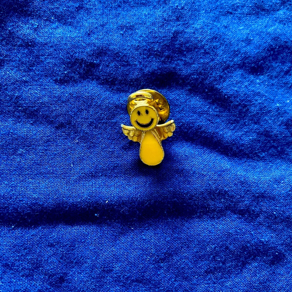 Golden Angel Brooch